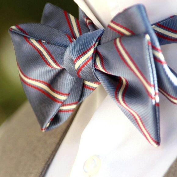 Men's bow tie Silk Self-tied Gift Box S443 - Picture 6 of 7